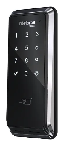 comprar Fechadura Digital Intelbras Fd 2000 Sobrepor -touch, Cartão.