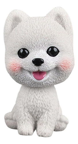 Cachorro Com Cabeça Balançando Bonito Para Decoração De
