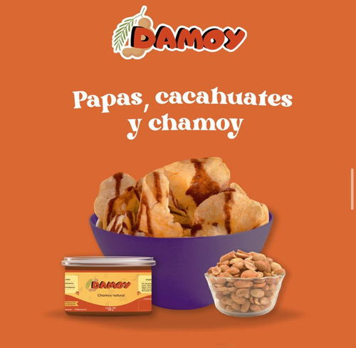 Chamoy natural Damoy endulzado con azúcar morena sin gluten en plástico 250 g