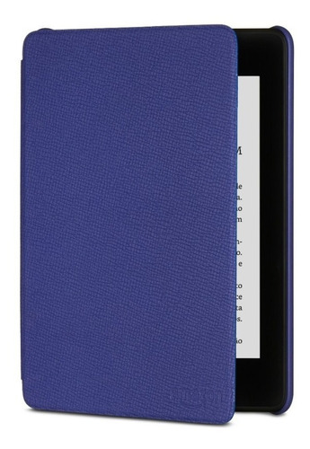 Capa De Couro Amazon Para Kindle Novo Paperwhite Roxa