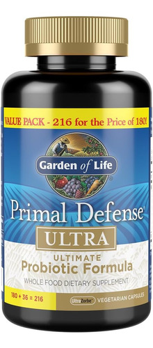 Primal Defense Ultra Formula Probiotica Ultimate 216 Cap