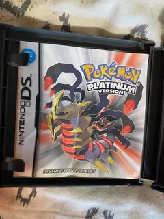Solo Caja Pokemon Platinum Nintendo Ds Original Sin Juego
