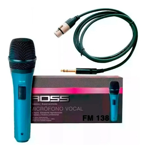 Microfono Ross Fm138 Karaoke Actos Cable 3m / Open-toys 41