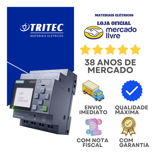 Logo 8 Siemens Cloud 6ed1052-1md08-0ba 12/24rce 8di 4do/4ai