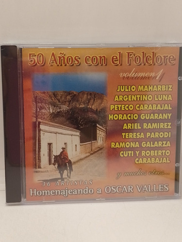50 Años Con El Folklore Vol.1 Cd Nuevo 
