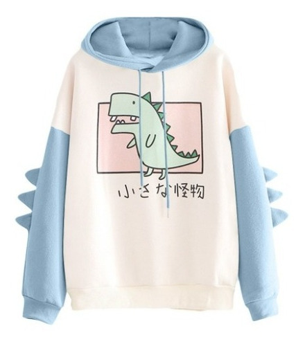 Sudadera Kawaii De Dibujos Animados Dinosaurio Sudaderas6