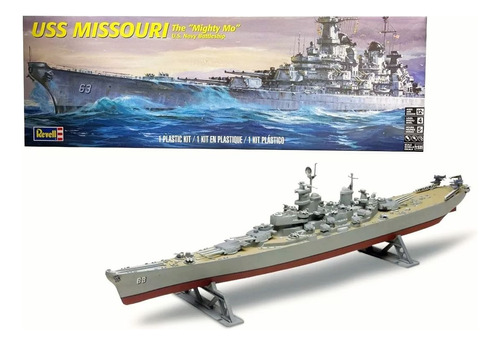 Uss Navy Missouri The  Mighty Mo  Escala 1:535 Revell 850301