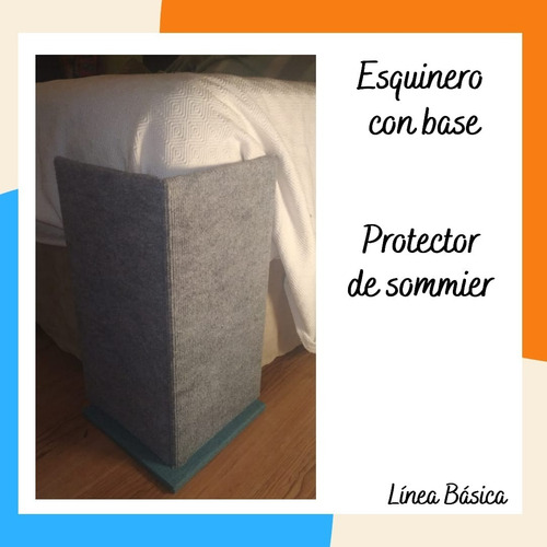 Rascador Esquinero Con Base, Protege Sillon Y Sommier