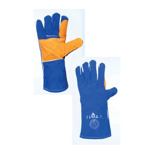 Guantes Soldador Azul (par)