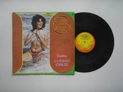 Super Combo Veracruz Lucho Cruz Lp Vinilo Edic Colombia 1984 (Usado)
