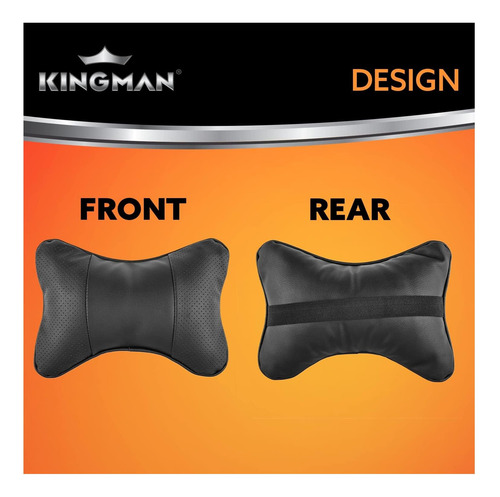 Kingman Car Neck Pillow Automobile Asiento Headrest Support