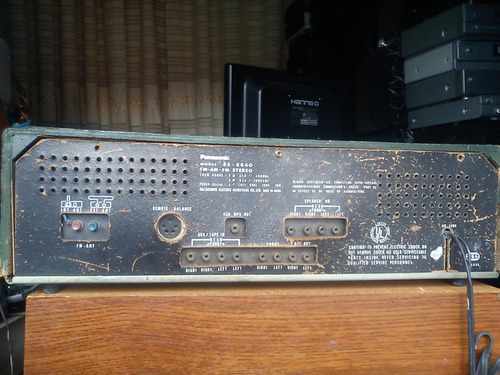 Amplificador Panasonic 8 Track Re-8840 (Usado)