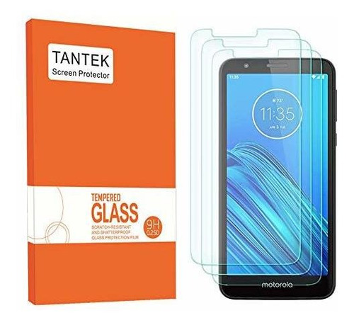 Tantek - Paquete De 3 Protectores De Pantalla Para Motorola 