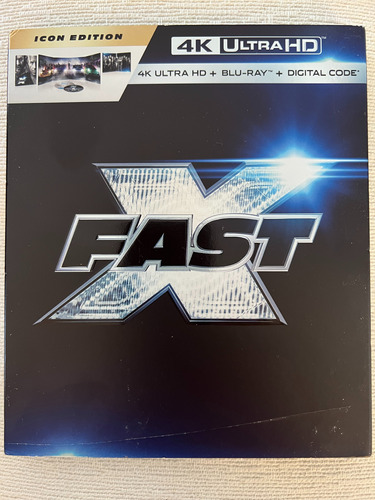 4k Ultra Hd + Blu-ray Fast X / Rapidos Y Furiosos 10 / Icon 