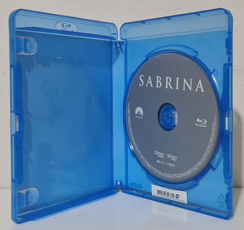 Blu-ray Sabrina - Audrey Hepburn (Usado)