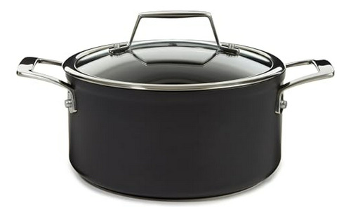 Olla Antiadherente  Essentials 8  3.3qt Con Tapa De Vidrio