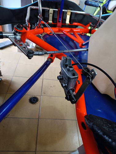 Kart Mini Todo Restaurado Com Motor Parilla Evolucion 125cc