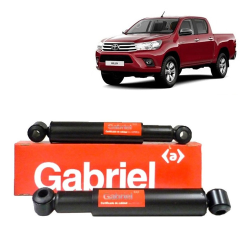 Par Amortiguadores Traseros Para Toyota Hilux 4wd 1984 2017