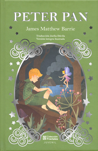 Peter Pan: Colección Fractales, De James Matthew Barrie. Editorial Editores Mexicanos Unidos, Tapa Dura En Español, 2023