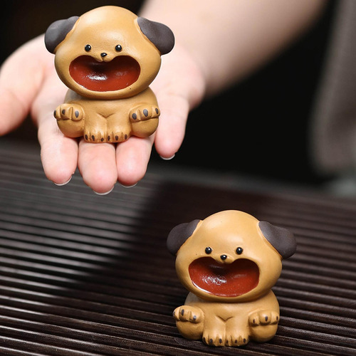 Estatua De Perro Mascota De Té, Adorno De Mascota De Té De