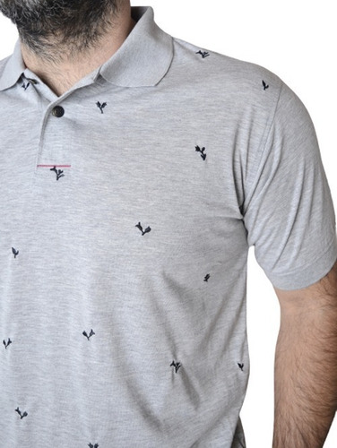 Chomba Bordada Remera Hombre The Big Shop