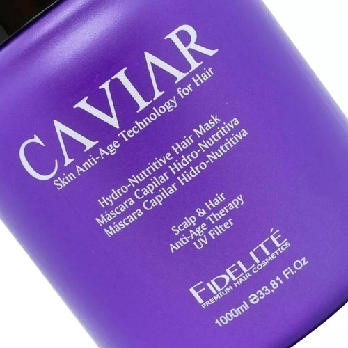 Tratamiento Restaurador Secos Castigados Caviar+gel Fidelite