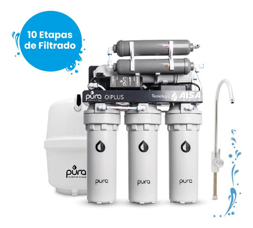 Filtro Purificador De Agua Osmosis Inversa Alcalina Premium 