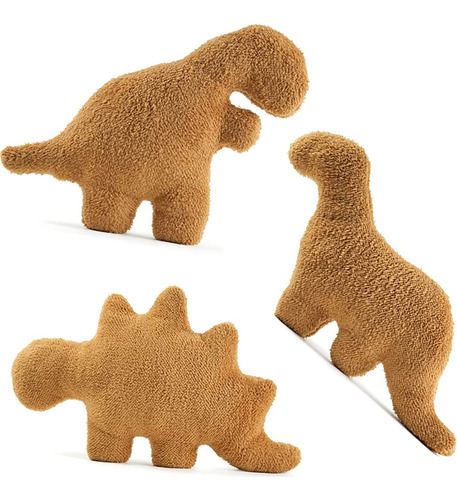 Lixzuch 3 Paquetes De Almohada De Pepita De Dinosaurio, De 1