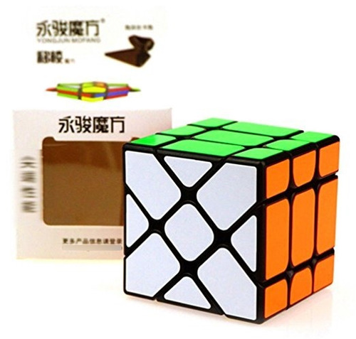 Cuberspeed ¿¿yj Fisher Cubo Negro V2 Cubo Mágico De Color Mo