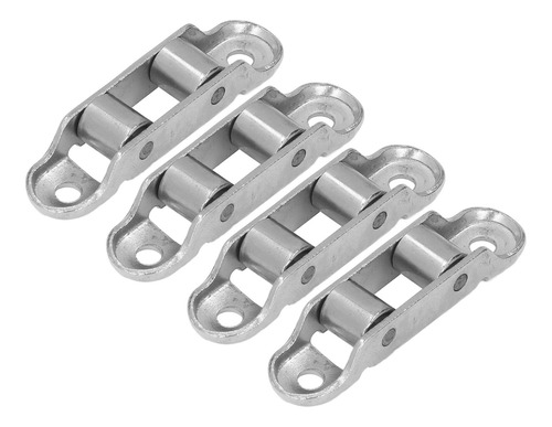 Polea De Acero Inoxidable 4pcs Doble Accionamiento Rodillos
