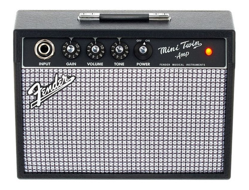 Amplificador Para Guitarra Mini 65 Twin Fender 1 Watt Portat