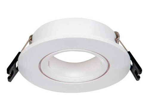 Artefacto Embutir Redondo Móvil Pc Blanco Mr16 Mrb Led