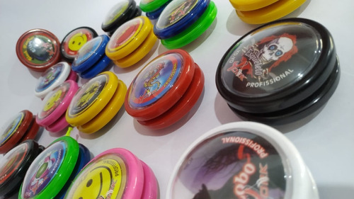 Yoyo Profissional York 3 Unidades + 15 Cordas De Yoyo