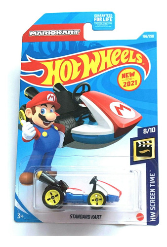 Auto Hot Wheels  Standard Car Mariokart 8/10