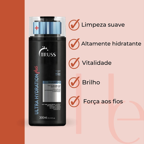 Truss Ultra Hydration Plus Shampoo E Cond E Specific Mask