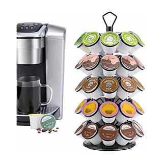 K-cup Storage Coffee Capsules Pod Holder Carousel Capsu...