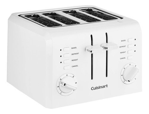 Tostadora Cuisinart Cpt-142p1 De Plástico Compacto De 4 Reba