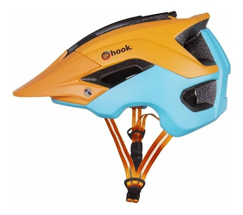Casco Para Bicicleta Enduro Naranjo M/l (57-61 Cm) Color Naranja