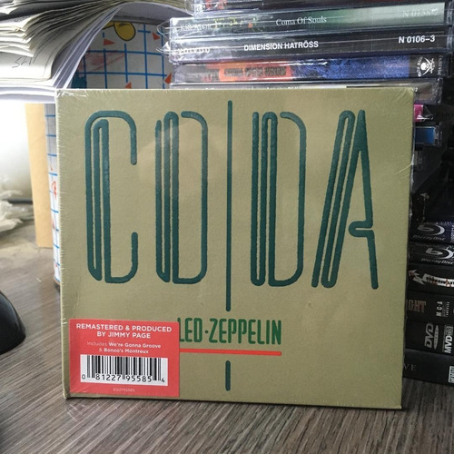 Led Zeppelin - Coda (1982) Cd Nuevo Y Sellado
