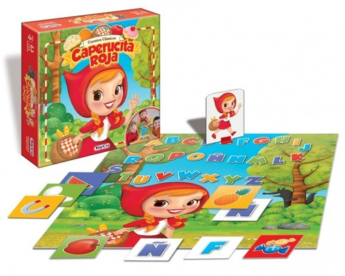 Cuentos Clásicos Caperucita Roja Juego De Mesa Toyco