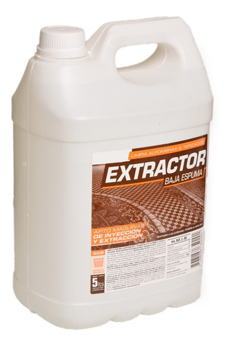 Producto Liquido Para Maquina Lava Tapizados X 5 L Extractor