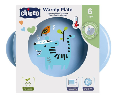 Plato Térmico Chicco Warmy Plate 6m+