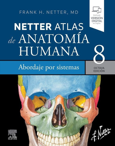 Netter Atlas De Anatomia Humana/8°edicion  - Netter, Frank H