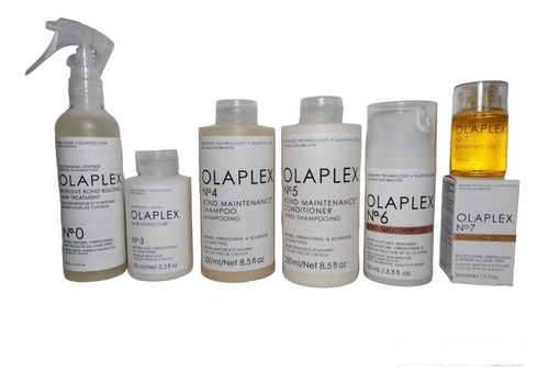 Olaplex Paso #0 #3 #4 #5 #6 Y #7 Kit Mantenimiento Original