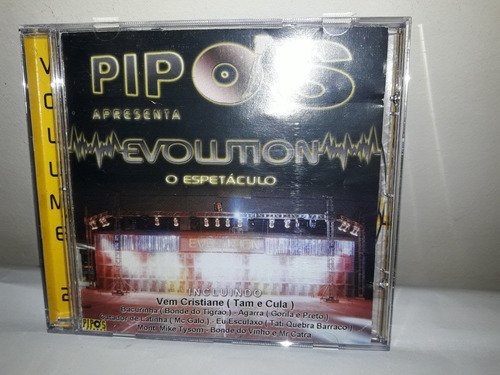 Cd Pipo's Evolution O Espetáculo Volume 2 2003 Funk