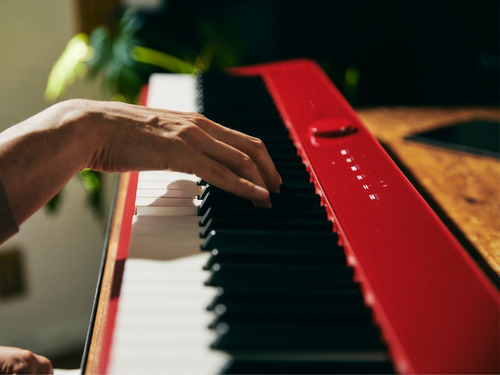 Imagen 6 de 8 de Piano Casio Digital Privia Px-s1100 Rojo