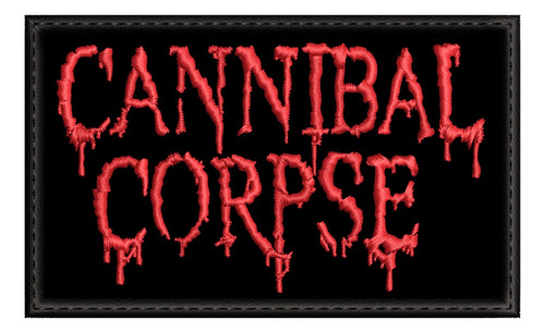 Parche Bordado Cannibal Corpse Blacklabeldesigns