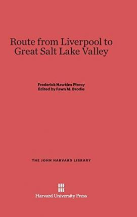 Libro Route From Liverpool To Great Salt Lake Valley - Fr...