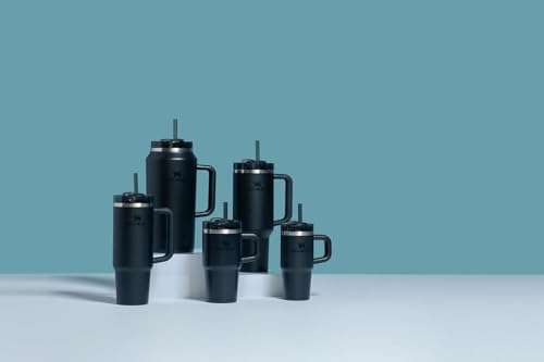 Stanley Quencher H2.0 Vaso Con Mango Y Pajita 14 Oz Negro