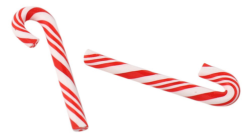 Mz 150 Bastones De Caramelo Navideños Hechos A Mano Rojos Y